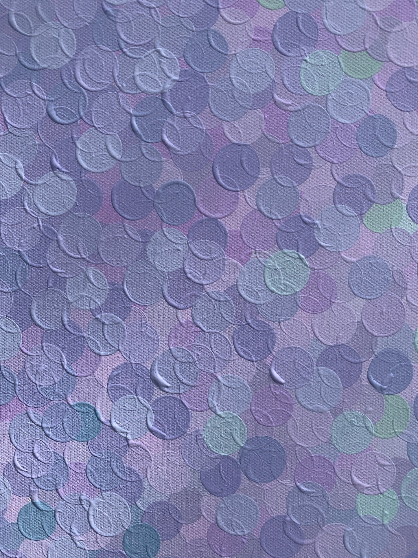 Under a Lilac Tree Original Art