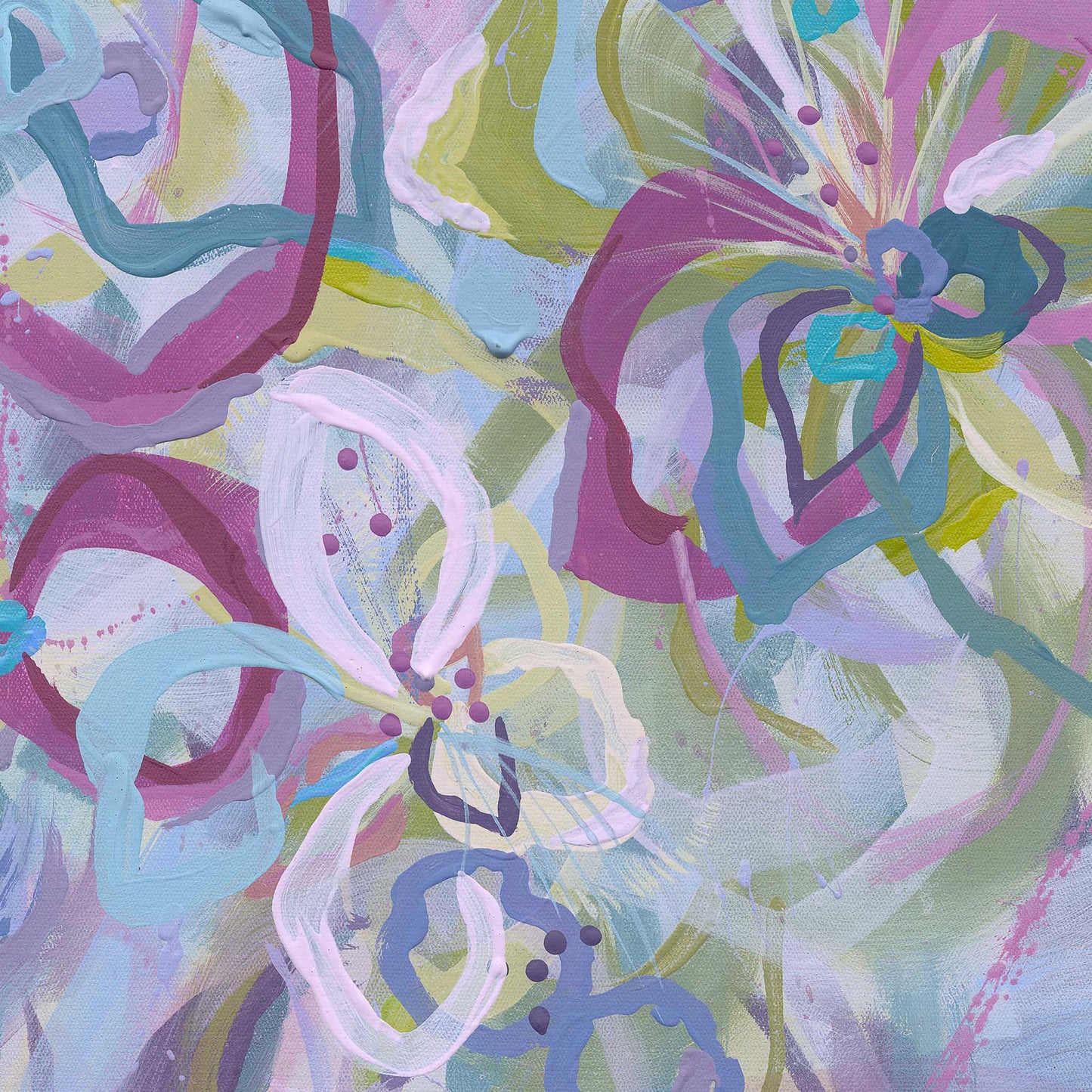 Petal Parade Original Art