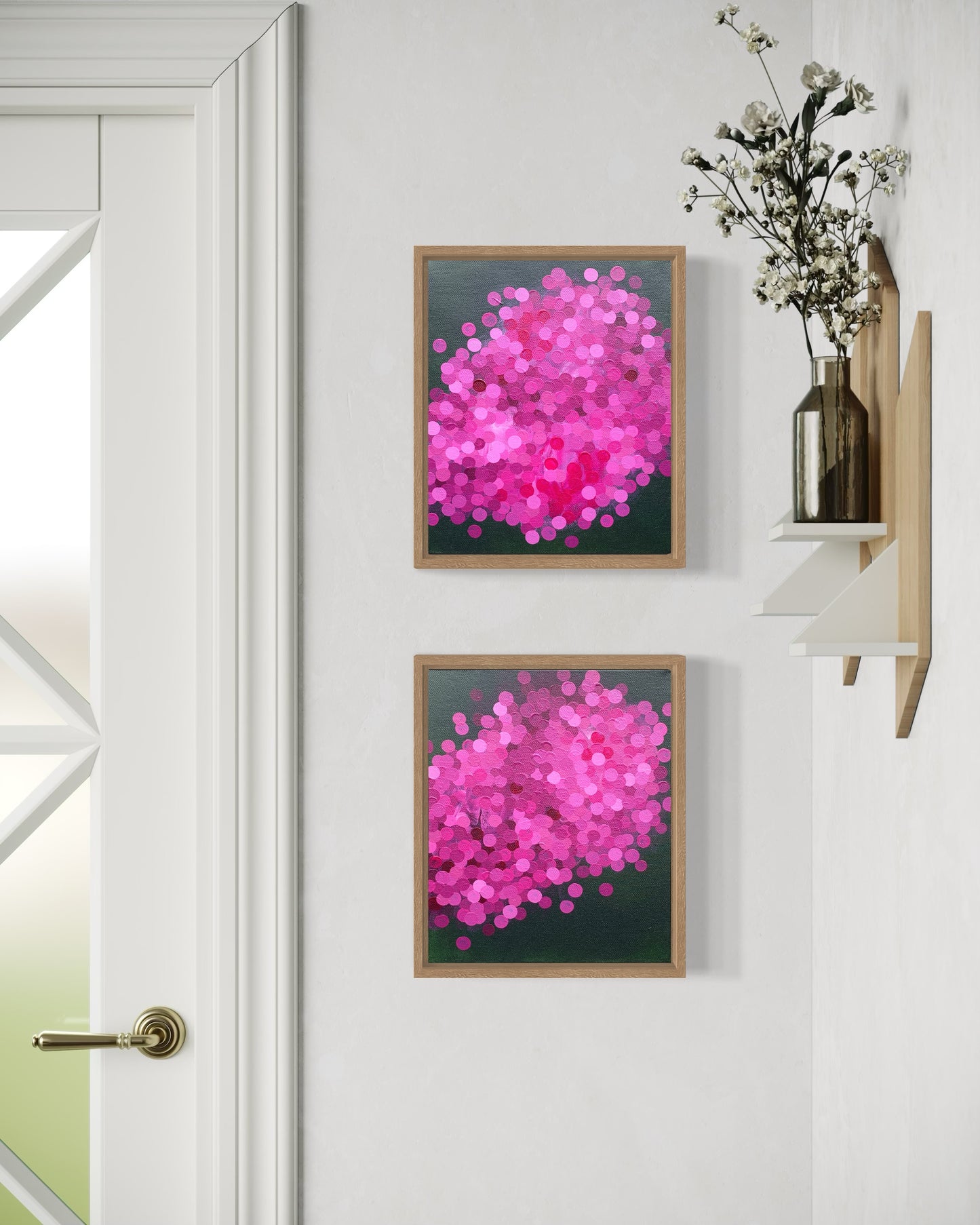 Lantana Lanterns No.2 Original Art