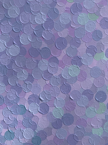 Under a Lilac Tree Original Art