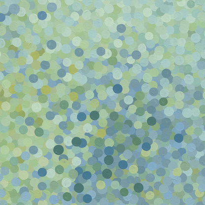 Blue Bees in Lemon Trees Original Art