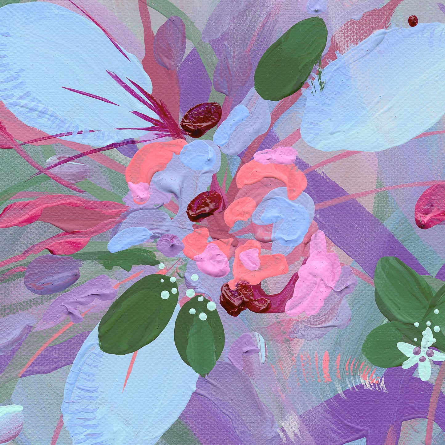 The Petal Witch's Garden Original Art