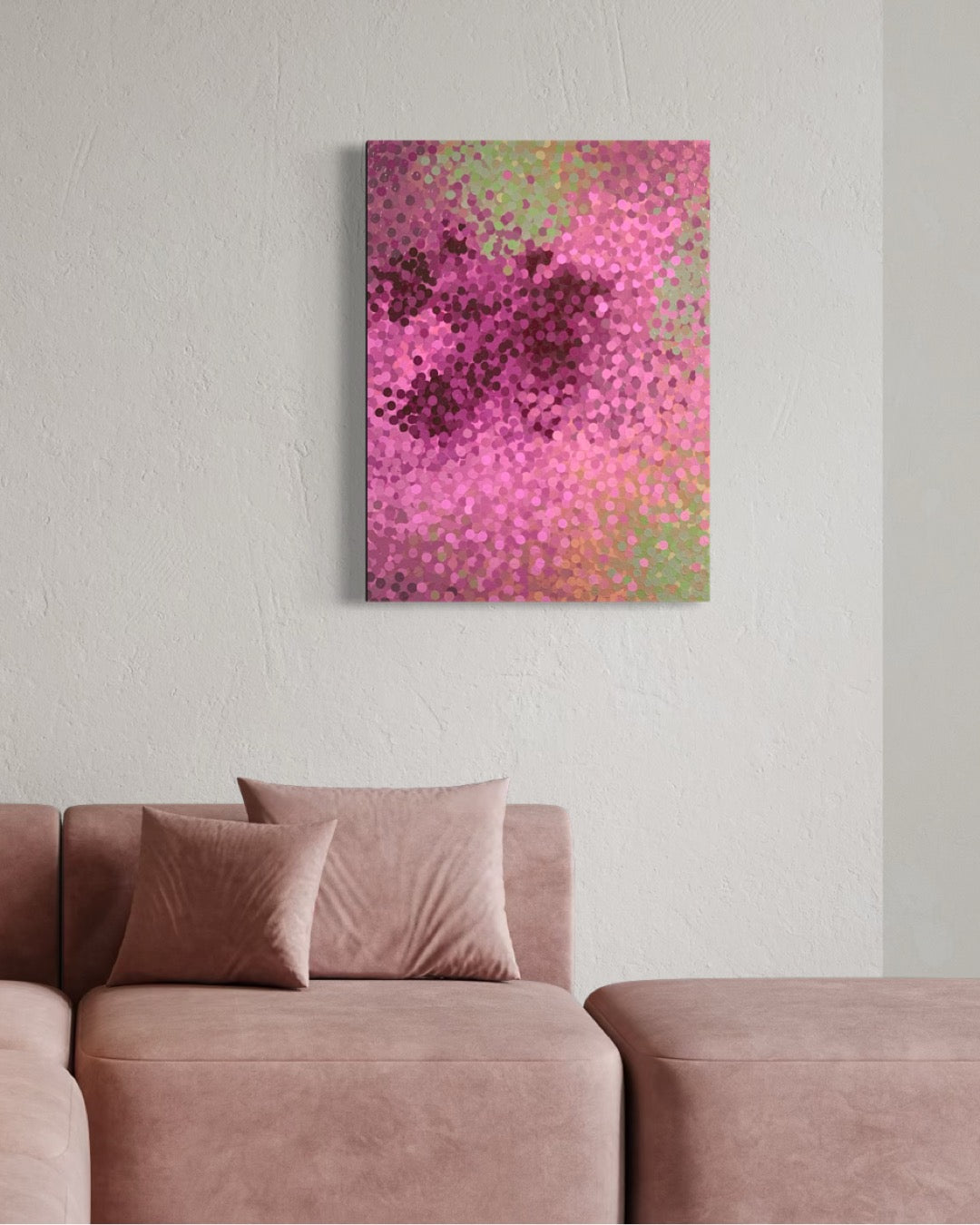 Sunset Salvia Original Art