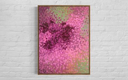 Sunset Salvia Original Art