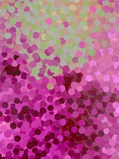 Sunset Salvia Original Art