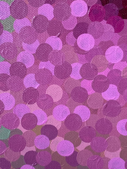 Sunset Salvia Original Art