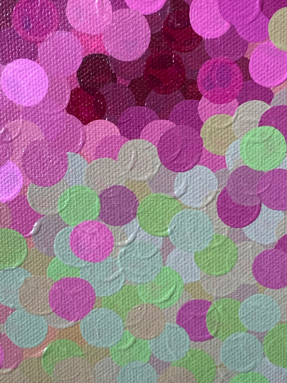 Sunset Salvia Original Art